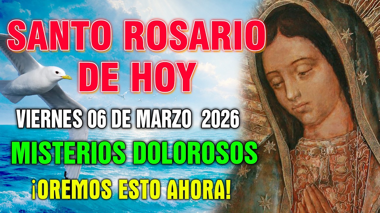 EL SANTO ROSARIO DE HOY ✨ SÁBADO 07 DE MARZO 2026 🙏 MISTERIOS GLORIOSOS | ROSARIO DIARIO