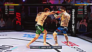 Sean O’Malley Knockout recreation vs Eddie Wineland (UFC4)