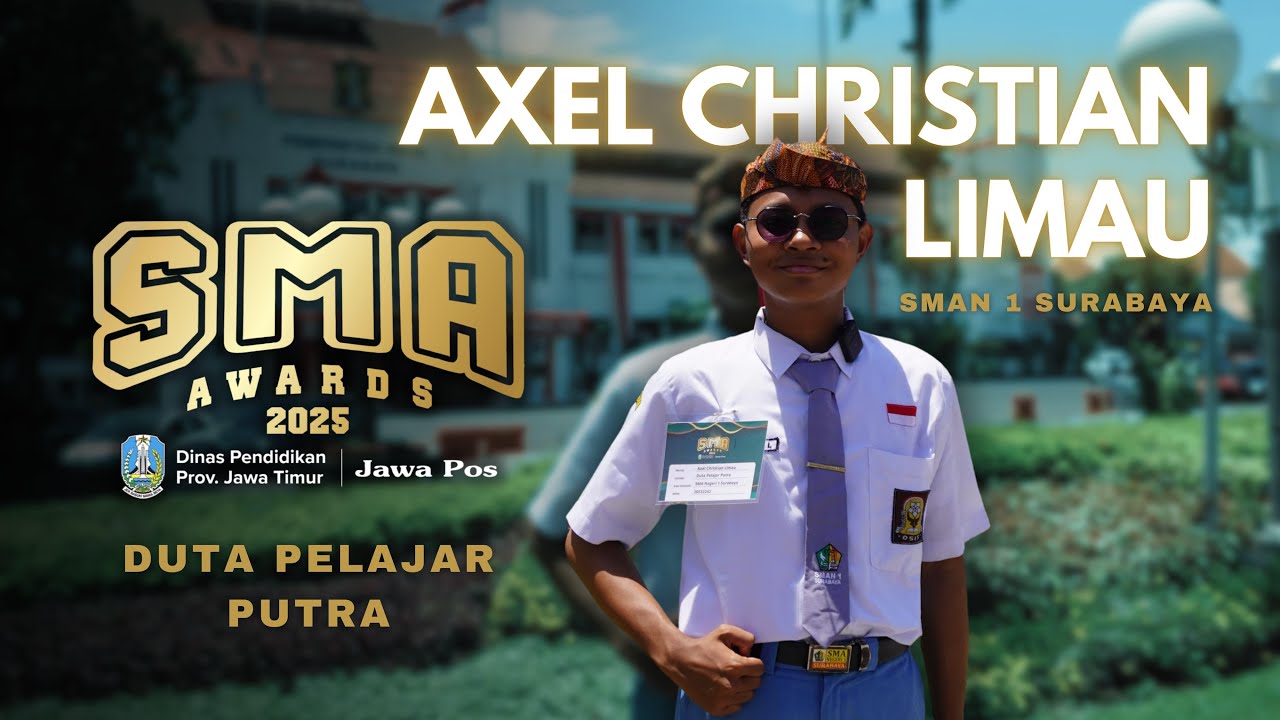 Jawa Pos SMA Awards 2025 – Duta Pelajar Putra – SMAN 1 Surabaya
