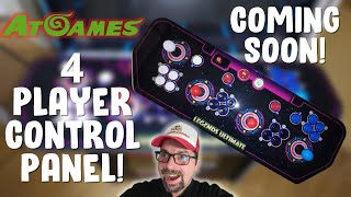 AtGames 4-Player Control Panel Coming Soon for Legends Ultimate!