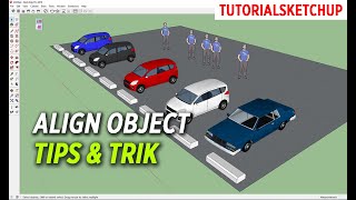 Celebrity Tips Align Object (Perataan Object) di sketchup Wealth