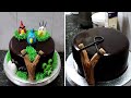 Beautiful Angry Birds Cake Design | Angry Birds Cake with Butter Scotch Cake