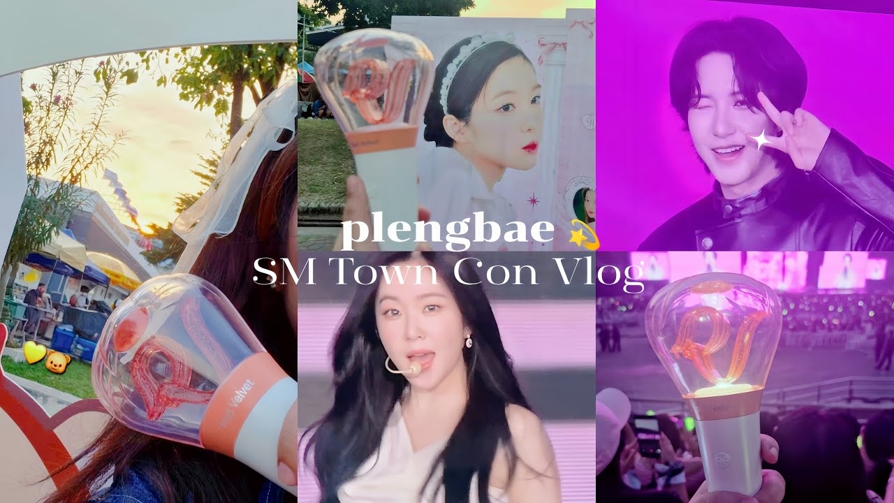 vlog : smtown in bangkok 💫🩷