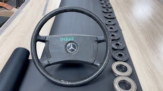 видео: Перетяжка руля Mercedes Benz W-124 картинка: Перетяжка руля Mercedes Benz W-124