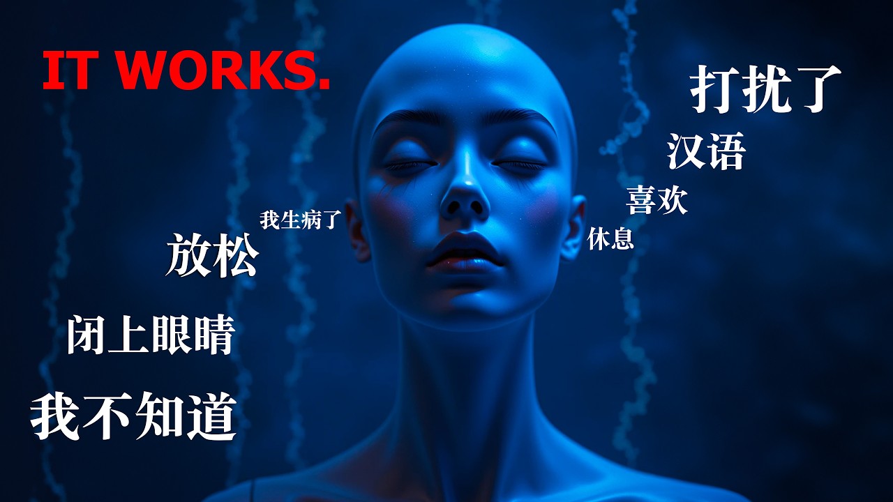 Изучайте китайский, пока вы спите 😴 Подсознательные сообщения для беглости речи - 10 часов ASMR