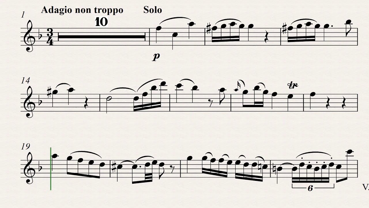 Mozart: Concerto for Oboe and Orchestra 2ºand (orchestra accompaniment )