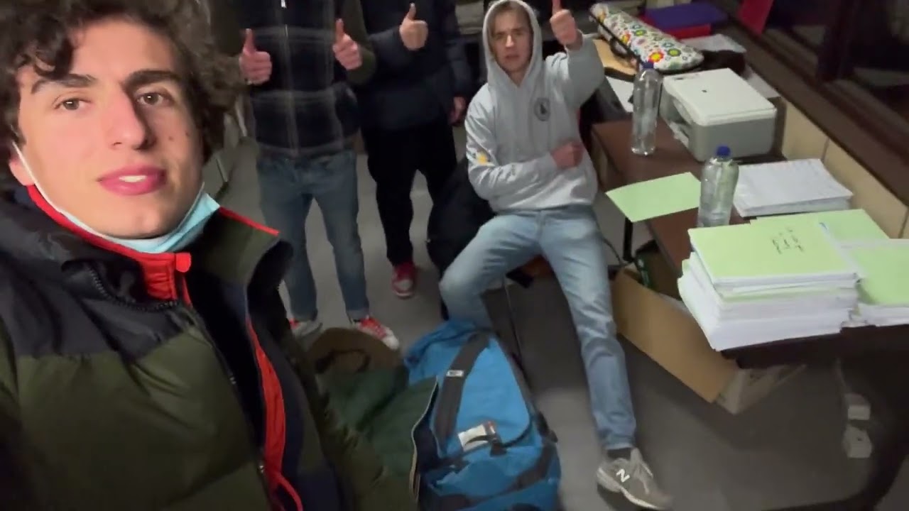 Een nachtje op school 100-dagen 2022