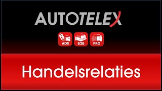 AutotelexPRO - B2B Handelsrelaties toevoegen in AutotelexPro screenshot 3
