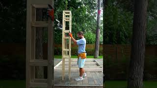 Man Builds Gazebo For Romantic Time With Girlfriend #Shorts