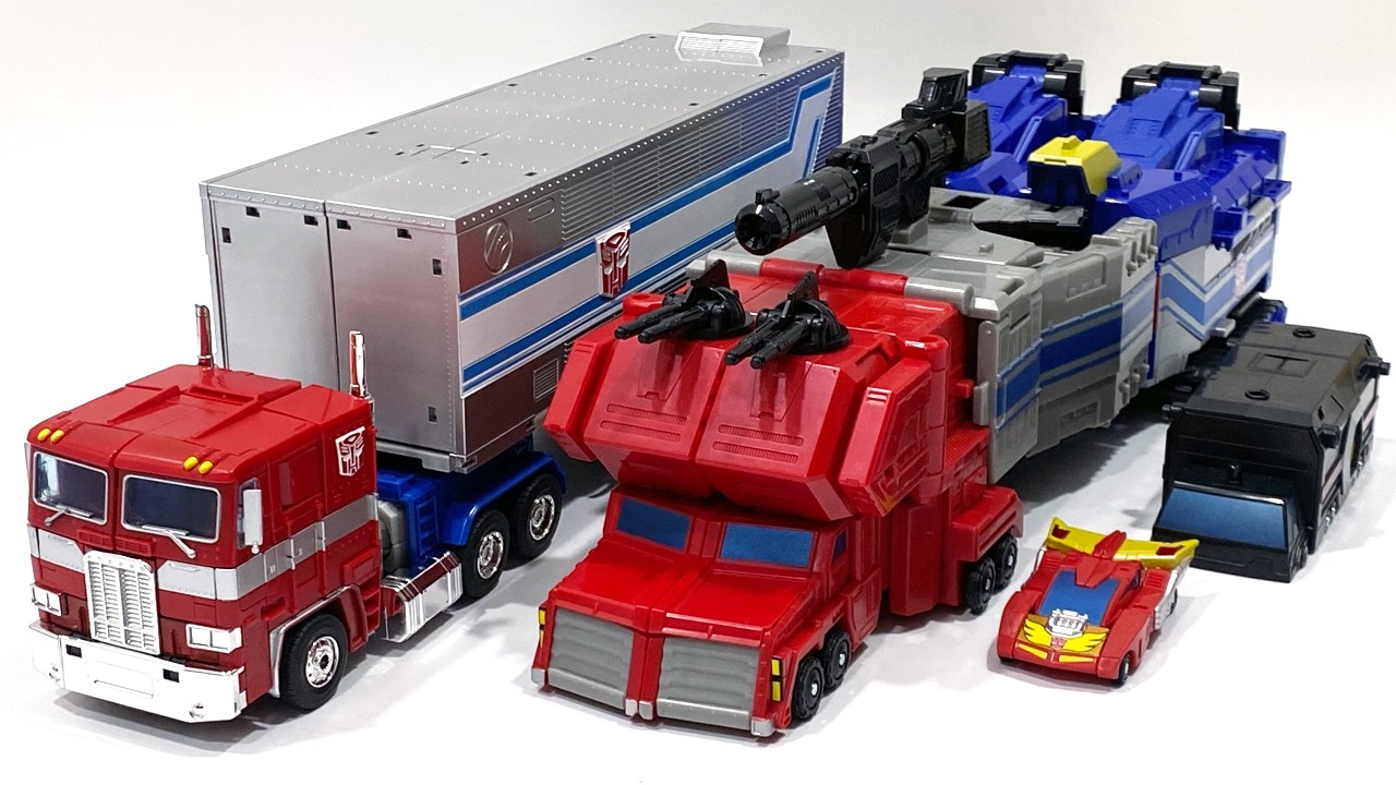 [트레일러 모음집] 트랜스포머 옵티머스 프라임 마스터피스 MP-10 ATOP 스타 옵티머스 트레일러 변신 합체 모음 Transformers Robot Combine Toys