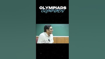Is preparation for Olympiads really a Distraction for JEE ASPIRANTS?🤔🥺 #jee2026 #olympiads