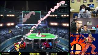 Cinnamin Vs. Diligent Round 1 Part 1 - Mantis Smash Down 10