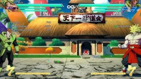 Broly’s Android 16 specific midscreen solo combo