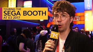 Touring The Sega Booth At E3 2017