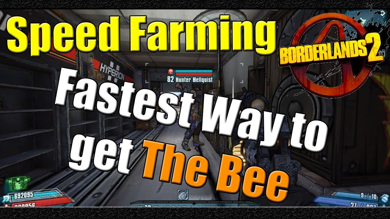 Borderlands 2 How to Speed Farm Hunter Hellquist for the Bee