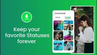 One Tap to Download Status & Stickers | Save Status app