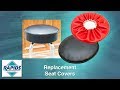 Elasticated Bar Stool Covers Round