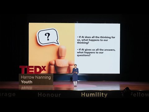 Cover: The power of AI | Elena Z. | TEDxHarrow Nanning Youth