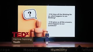 The power of AI | Elena Z. | TEDxHarrow Nanning Youth