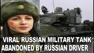 Omg Russian Army Tank Abandoned By Driver In Ukraine Funny Vines Breaking News 1Trending Viral