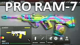 new META RAM 7 LOADOUT in WARZONE! (Best RAM 7 Class Setup)