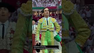 SAN FERMÍN 2025 -7ma de feria | Juan Ortega se retira de la plaza de toros de Pamplona -11/07/25