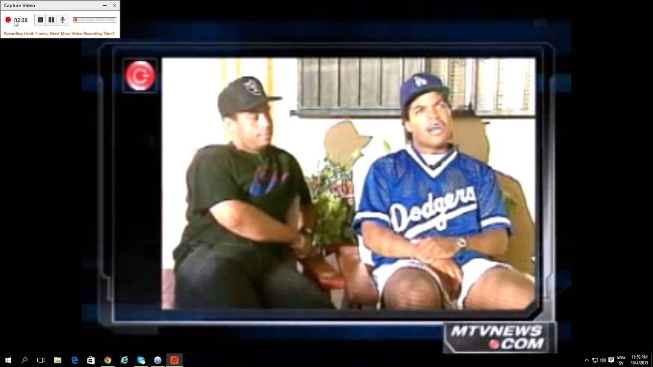 Ice Cube MTV To His Home In South Central L.A. — In 1989 — In