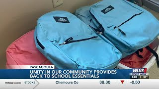Unity in Our Community holds back-to-school event at Pascagoula church