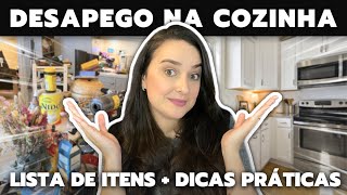 COMO DESTRALHAR SUA COZINHA: DICAS PRÁTICAS + LISTA DE 12 ITENS PARA DESAPEGAR NA COZINHA