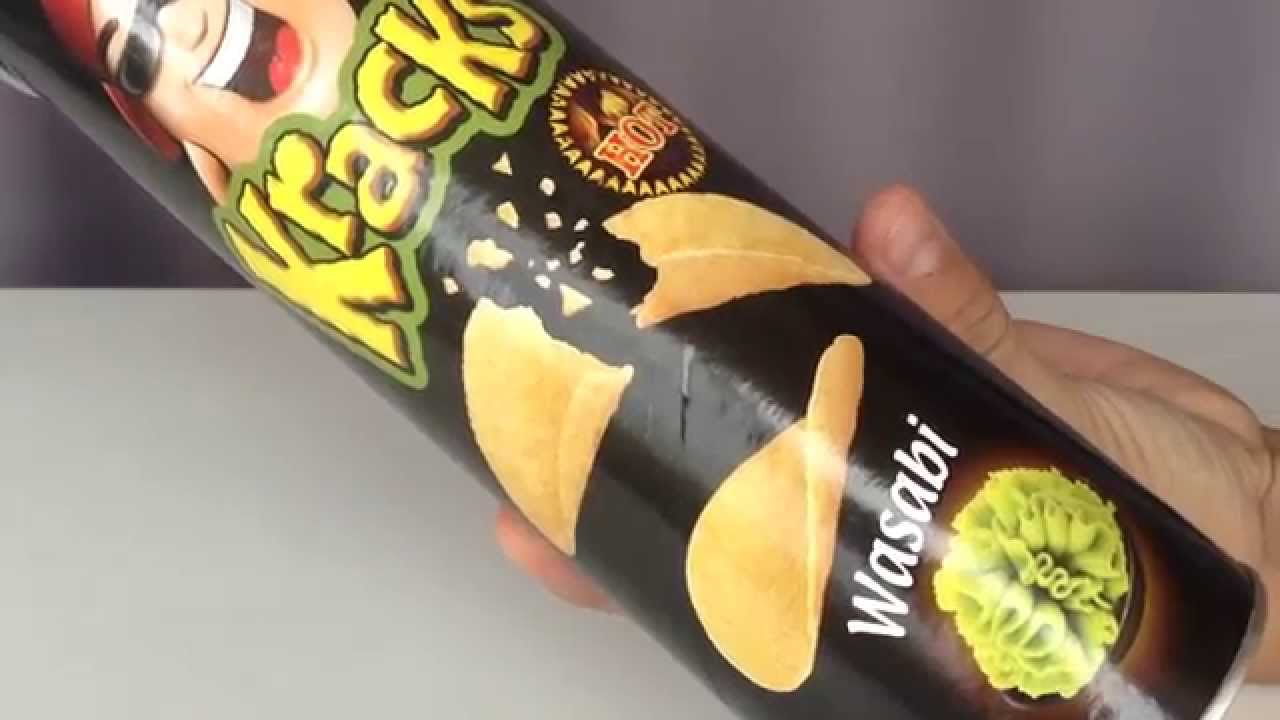 9 KRACKS (WASABI) Острые Чипсы! HOT! YouTube