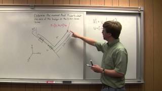 Moment of a Forces About an Axis - Adaptive Map Worked Example 1 Profile
