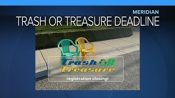 Today In Your Neighborhood: Trash or Treasure deadline & Zoo Boise