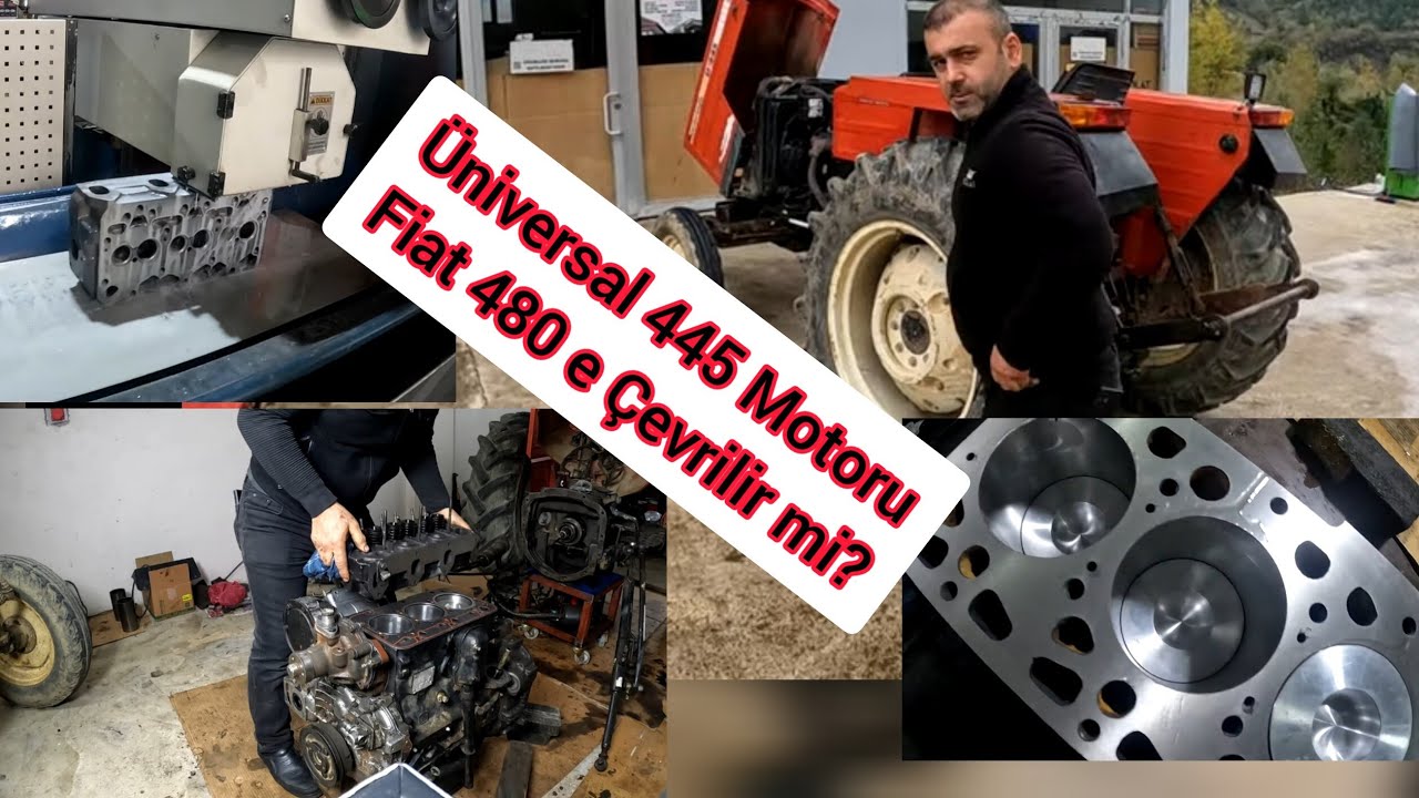 Почему универсальный трактор 445 выделяет белый дым?? / Мы сделали 45-й трактор 48-м