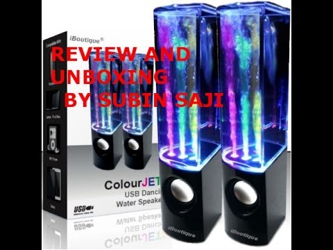 iboutique water speakers