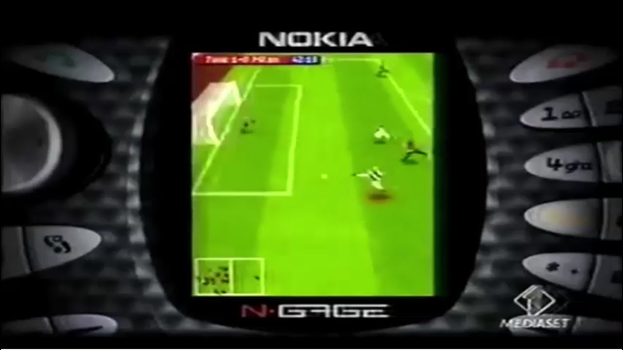 FIFA 2004 su Nokia N-Gage - Pubblicità Italiana [2003]
