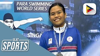 Para swimmer Angel Otom, wagi ng dalawang medalya sa Para Swimming World Series 2024