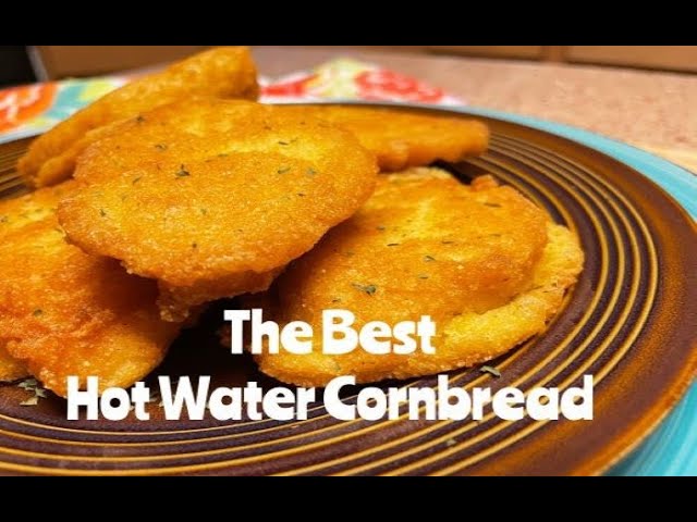 HOT WATER CORNBREAD | QUICK & EASY | SO CRISPY & DELICIOUS YOU’LL EAT THE WHOLE BATCH