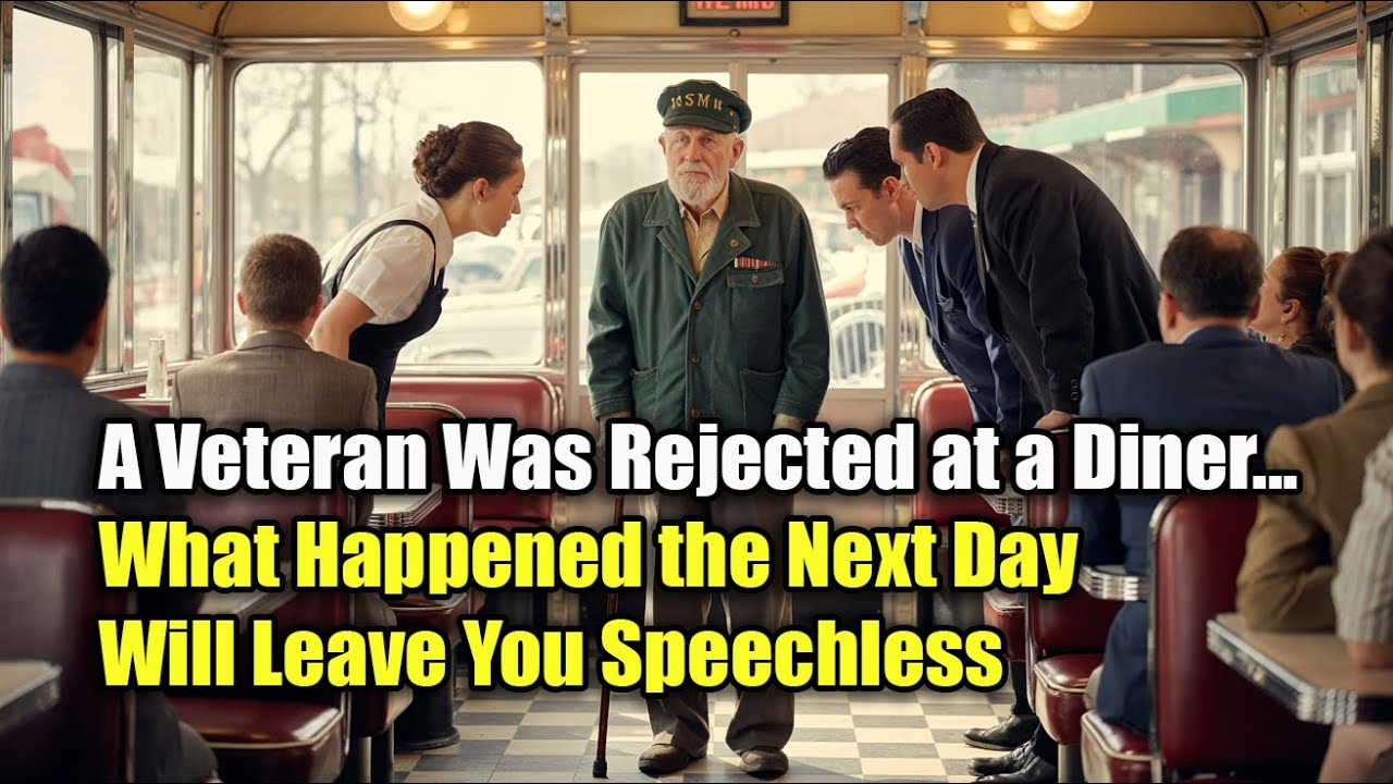 A Veteran Was Rejected at a Diner... What Happened the Next Day Will