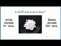 Properties and Uses of KOH