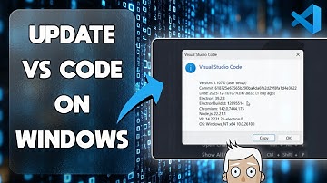 How to Update VS Code on Windows (2025)