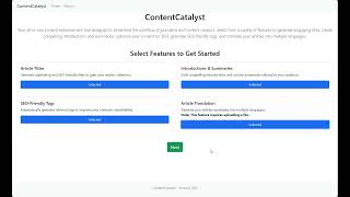 Content Catalyst Demo and Walkthrough