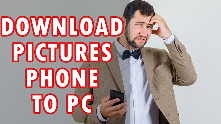 How to download pictures from droid to computer