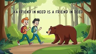 A Friend In Need Is A Friend In Deed||Moral Cartoon Story For kids