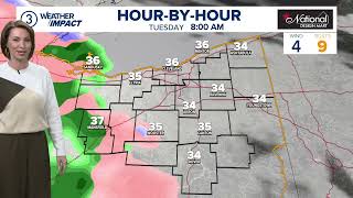 Northeast Ohio weather forecast: Tracking a wintry mix Tuesday morning, then chilly rain
