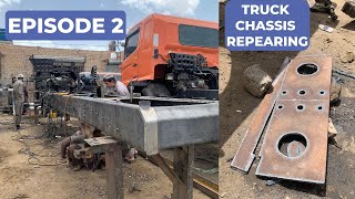 Truck Chassis Repair | Truck frame Repearing |episode 2