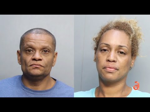 americateve | Arrestan a pareja con extenso récord criminal en Miami, acusados de robo a mano armada a una anciana