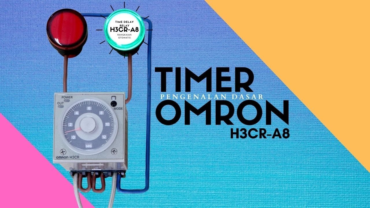 ТАЙМЕР OMRON H3CR-A8 (Базовое введение)