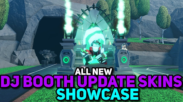 DJ BOOTH UPDATE | ALL NEW SKINS SHOWCASE | Tower Defense Simulator v1.29.0 Update