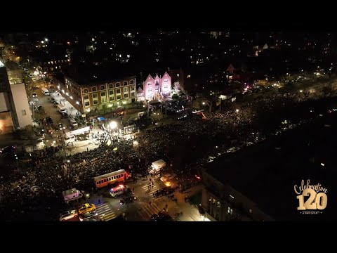 Drone Footage: Yud Alef Nissan - 120 Birthday of Lubavitcher Rebbe