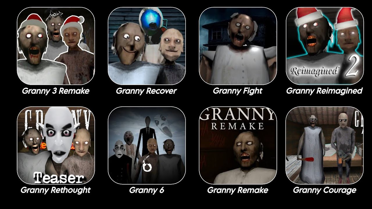 Granny 3 Remake Granny Rethought 1 Granny Courage Granny Reimagined All New Sewer Escape 